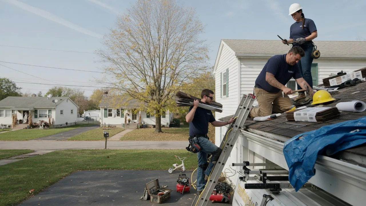 Local Roofing Contractors in Prairie City, IL near me